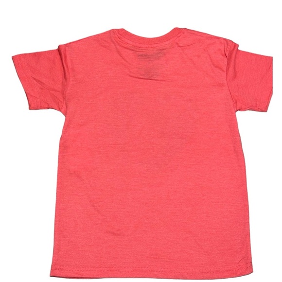 Boys Girls Unisex Michigan Great Lakes Youth Small Crewneck T-Shirt Coral NWT - Picture 4 of 7